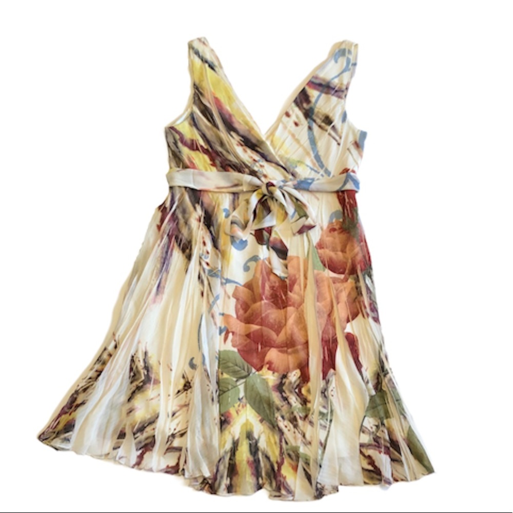 SD II Spring Floral swing dress